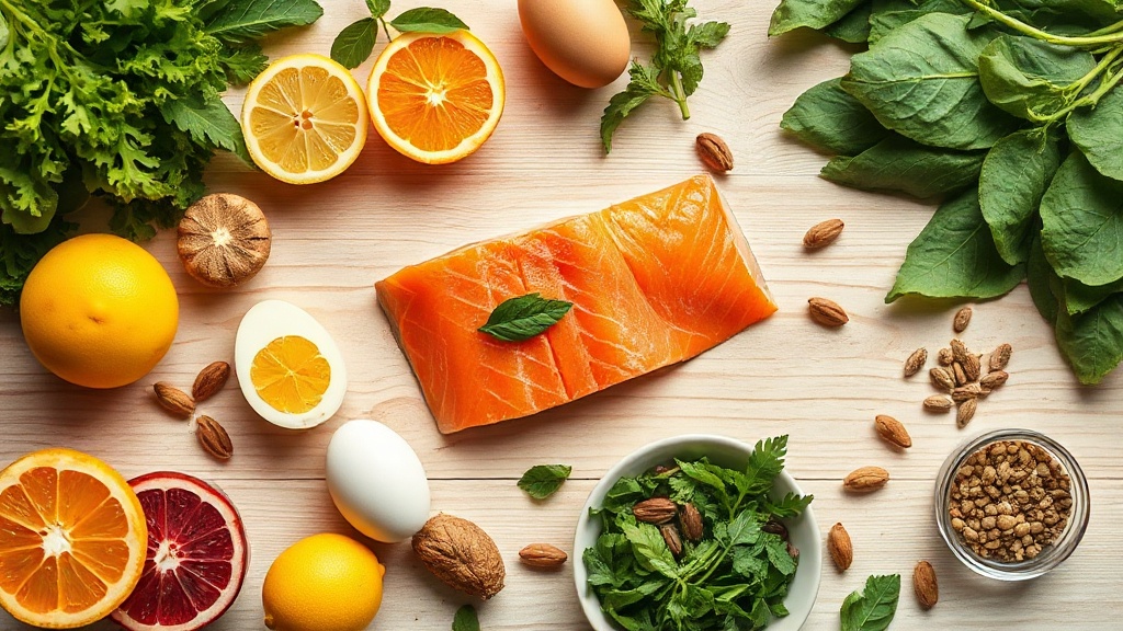 Personne preparant un repas equilibre avec des ingredients riches en fibres prebiotiques